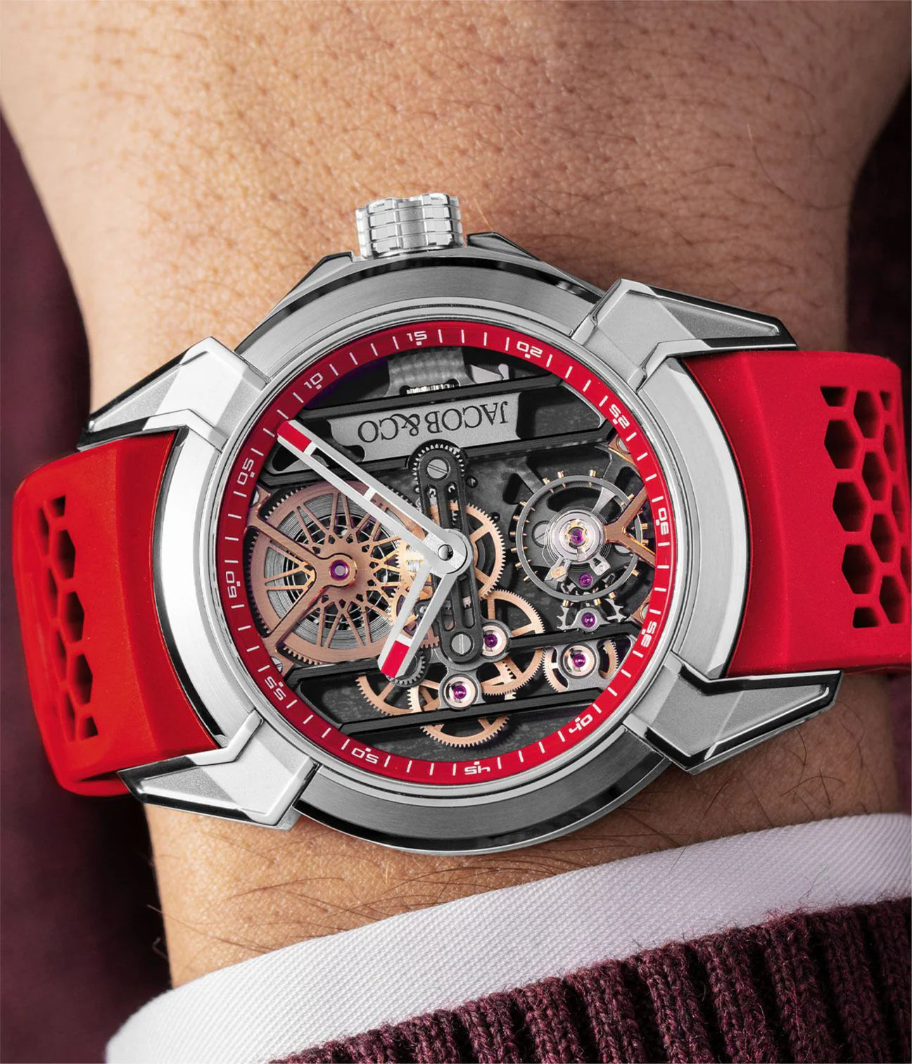 Jacob & Co. Epic X Titanium Red